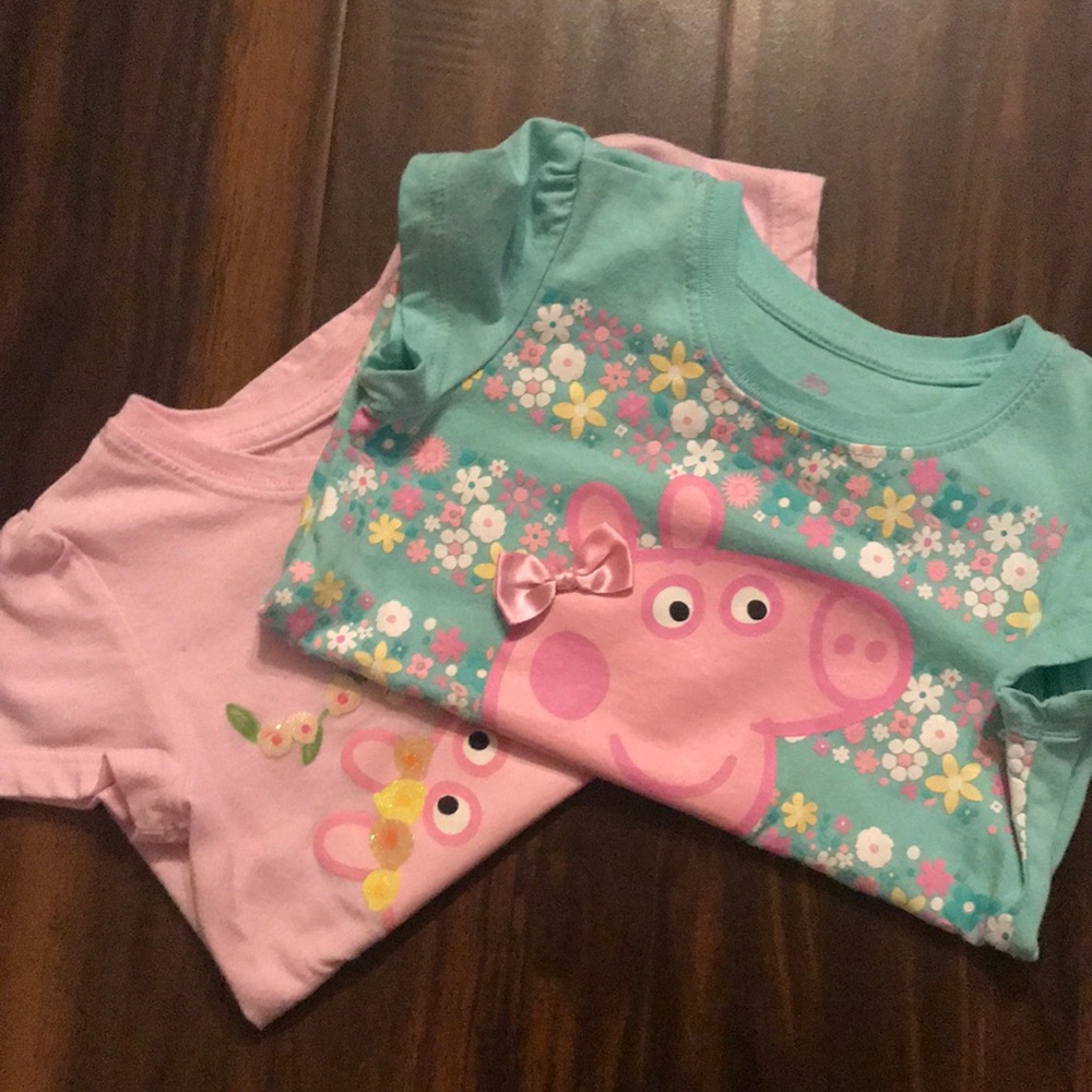 Peppa shirt bundle